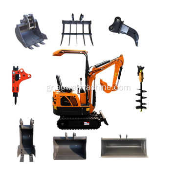 Υδραυλικός κινητήρας 3500KGS Mini Excavators Small Diggers